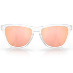 Oakley Frogskins XS sunglasses - Matte Clear Prizm Rose Gold