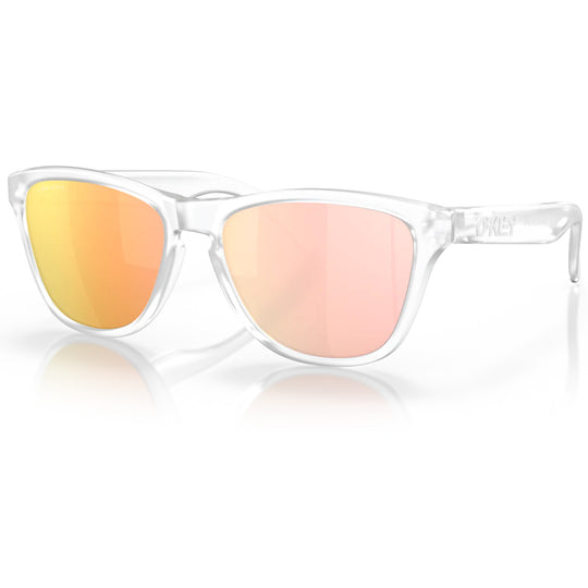Gafas Oakley Frogskins XS - Matte Clear Prizm Rose Gold