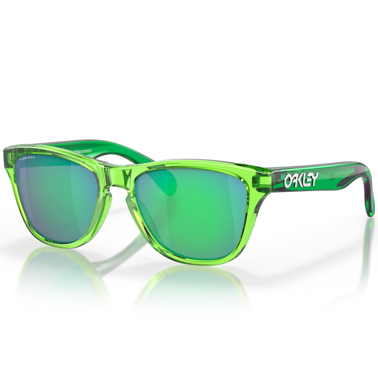 Occhiali Oakley Frogskins XXS - Acid Green Prizm Jade - M