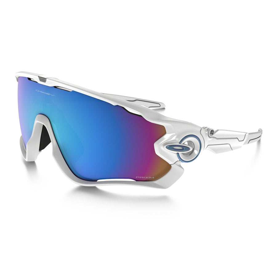 Oakley Jawbreaker Sunglasses Polished White Prizm Snow