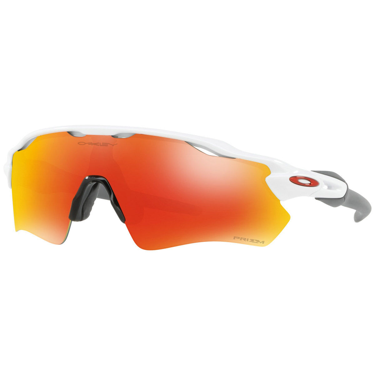 Occhiali Oakley Radar EV Path Team Colors - Polished white Prizm ruby