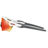 Occhiali Oakley Radar EV Path Team Colors - Polished white Prizm ruby