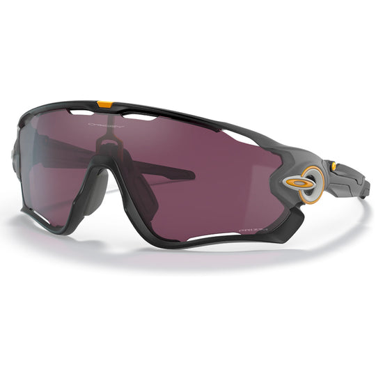 Oakley Jawbreaker brille - Black Grey Fade Prizm Road Black