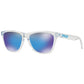 Occhiali Oakley Frogskins - Crystal clear Prizm sapphire iridium