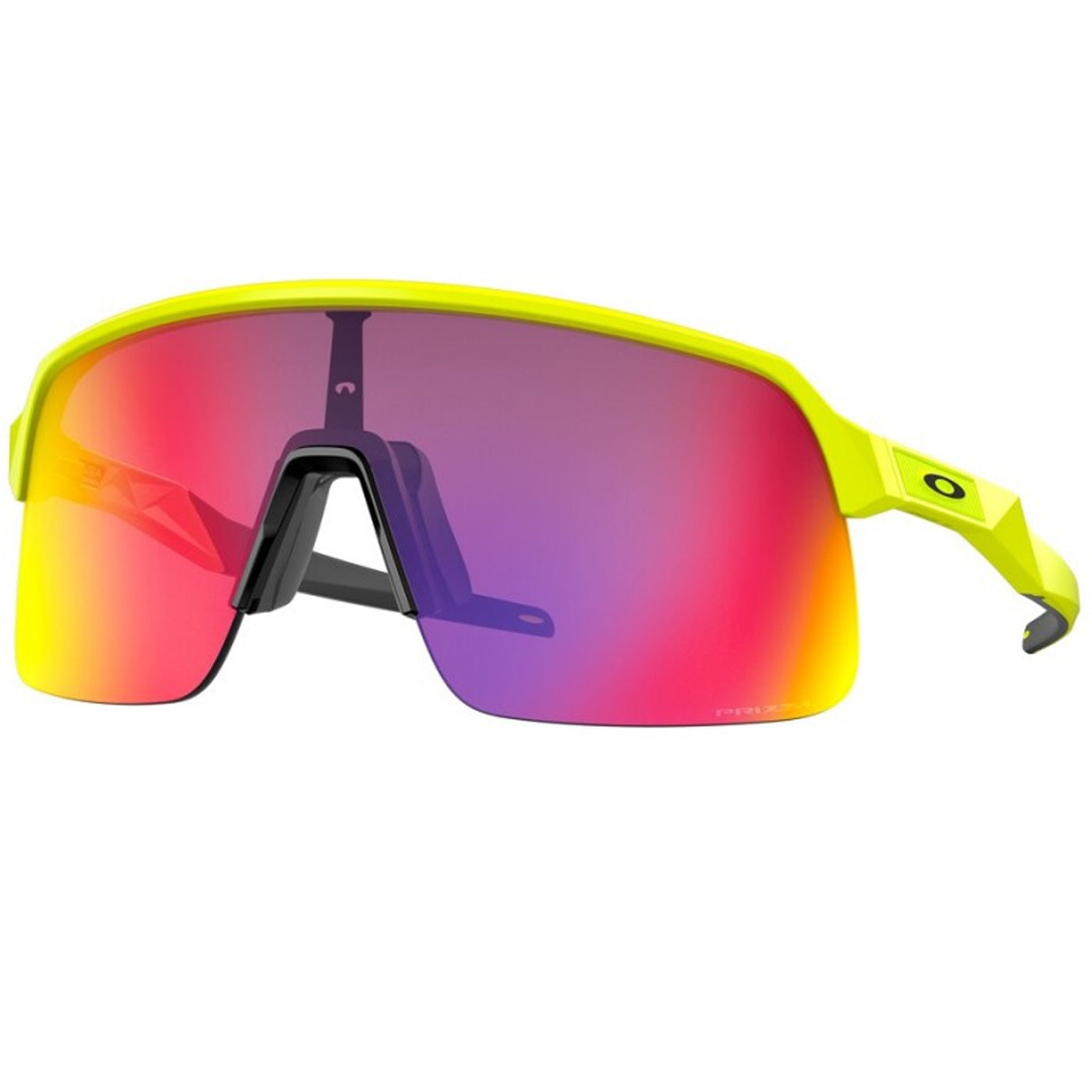 Oakley Sutro Lite sunglasses Matte Tennis Ball Yellow Prizm Road