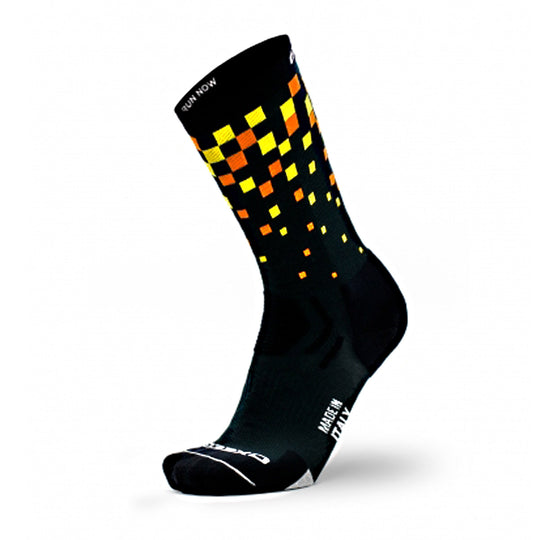 Oxeego Pixels socks - Fire