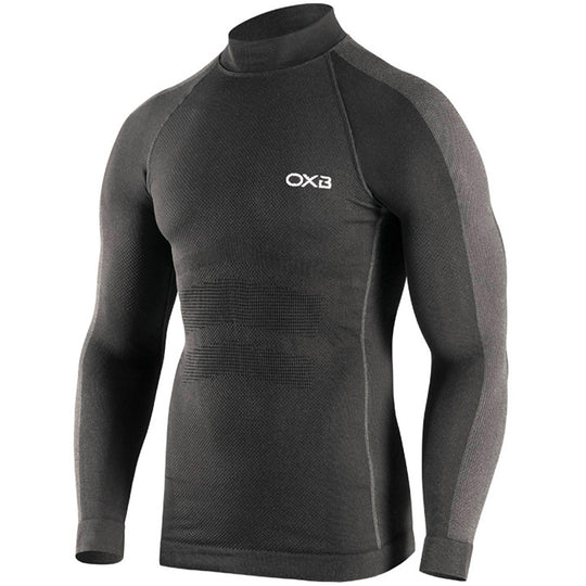 Maglia intima maniche lunghe Oxyburn Drop - Nero