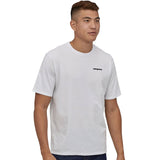 T-Shirt Patagonia P-6 Logo Responsibili - Bianco - F