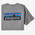 T-Shirt Patagonia P-6 Logo Responsibili - Grigio
