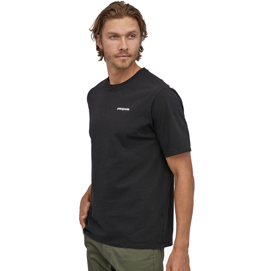 T-Shirt Patagonia P-6 Logo Responsibili - Noir 