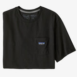 T-Shirt Patagonia P-6 Label Pocket Responsibili - Nero - H