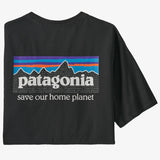 T-Shirt Patagonia P-6 Mission Organic - Nero - A