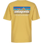 T-Shirt Patagonia P-6 Mission Organic - Jaune