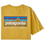 T-Shirt Patagonia P-6 Mission Organic - Gelb 