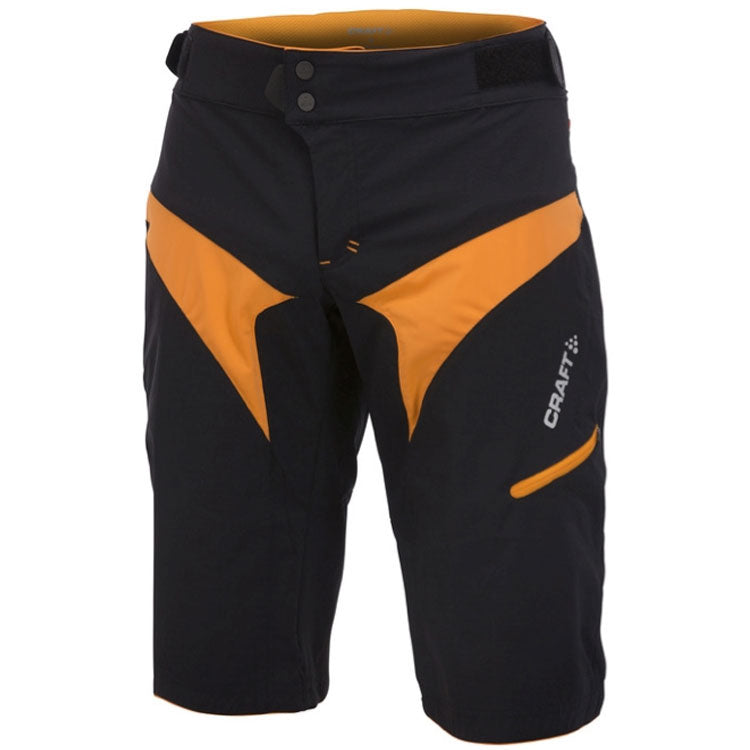Pantaloncini Craft Trail Bike - Nero Arancio