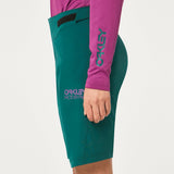 Pantaloncini donna Oakley Drop in MTB - Verde - P