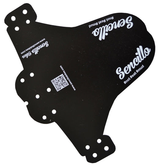 Parafango anteriore GRT4 MTB Sencillo - Nero