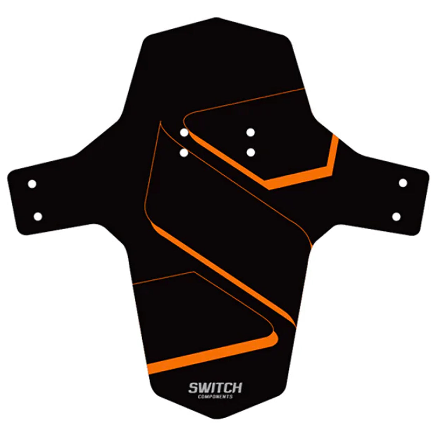 BBB MTBProtector BFD-13 – Parafango Anteriore Per Mountain Bike, Nero/Grigio, Fissaggio Rapido Per Tija 25-34,9mm