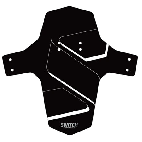 Parafango anteriore Switch MTB - Nero bianco - Q