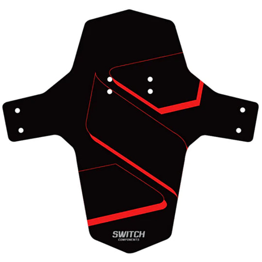 Switch MTB fender - Black red