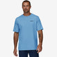 T-Shirt Patagonia P-6 Logo Responsibili-Tee - Azzurro - E