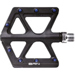 BRN Composite Kite pedals - Black blue