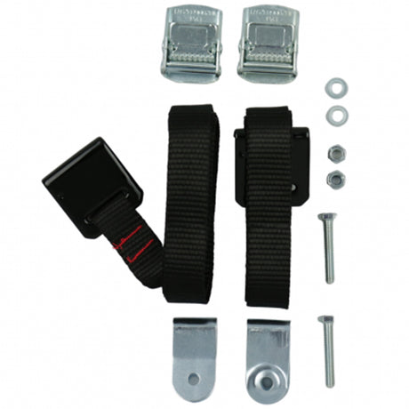 Peruzzo 2 cinghie Cm 100 con gancio + fibbie di fissaggio - E