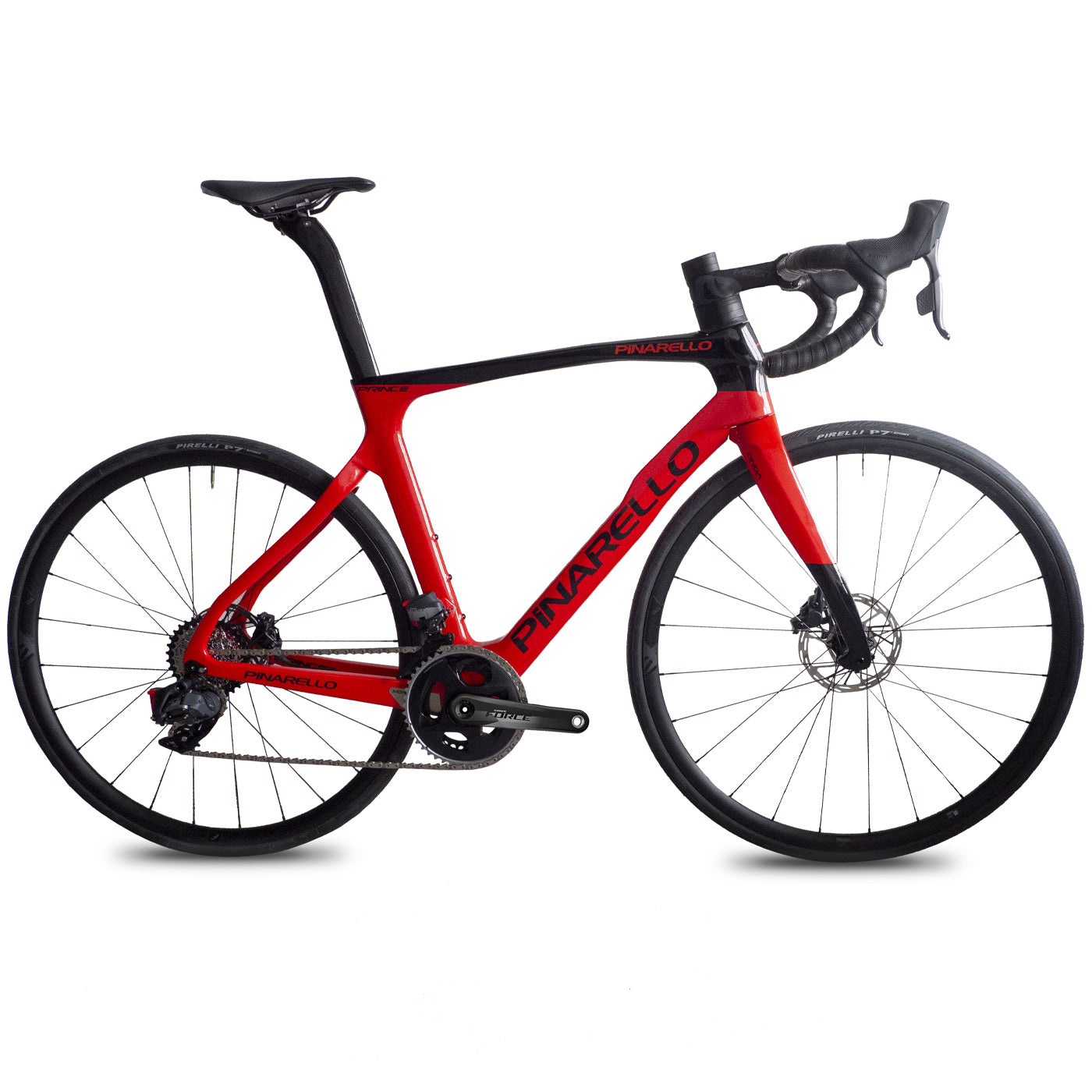 Pinarello Prince Disk Force Etap Axs Rojo