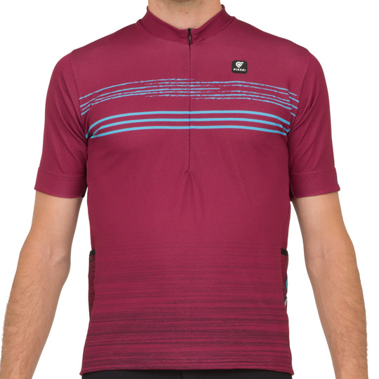 Pissei E-Pik trikot - Bordeaux