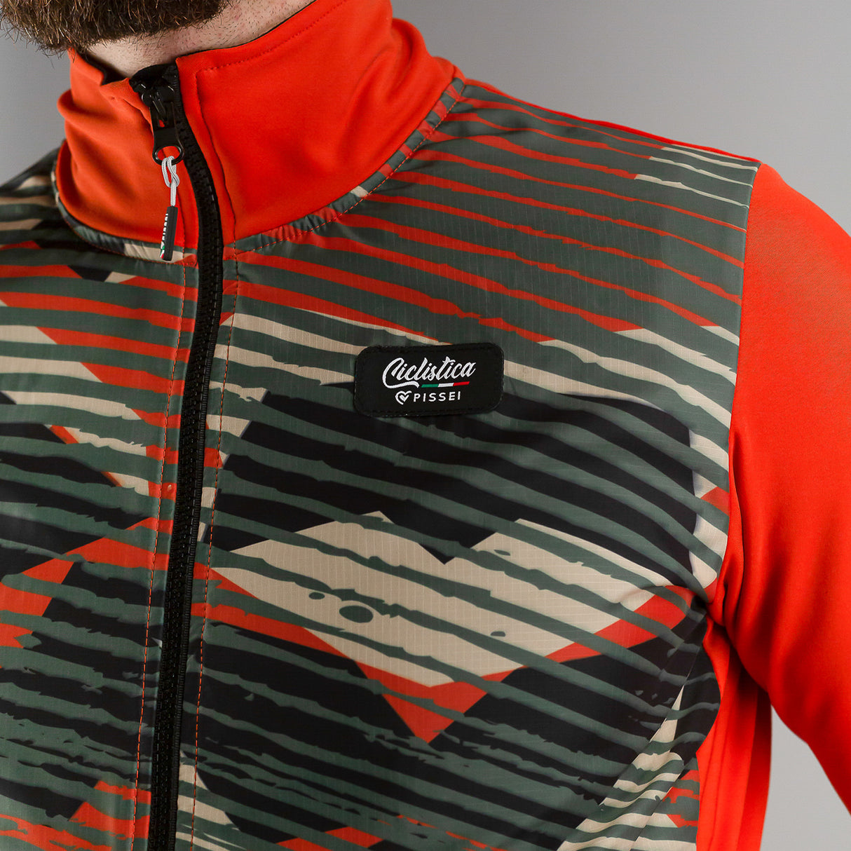 Giacca Pissei Lana Montagnola - Rosso - P