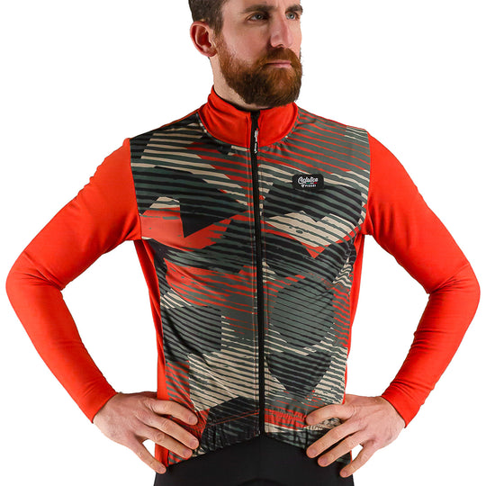 Chaqueta Pissei Lana Montagnola - Rojo