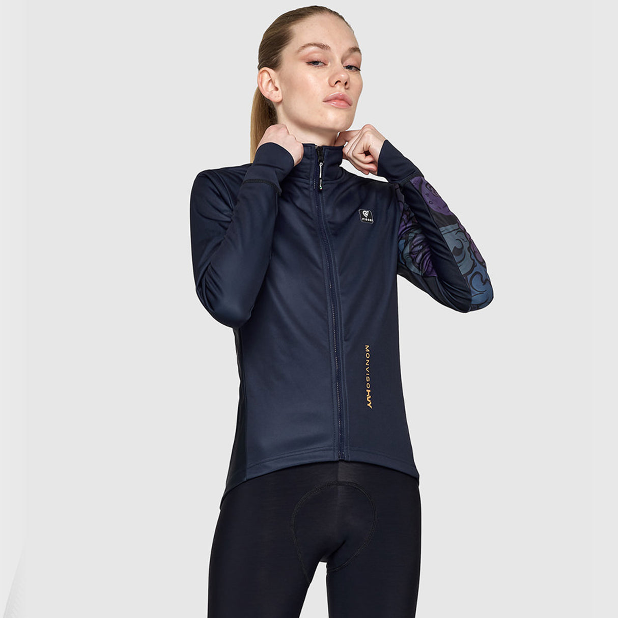 Giacca donna Pissei Monviso Heavy - Blu monster - B