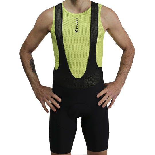 Pissei Nizza bib shorts - Black