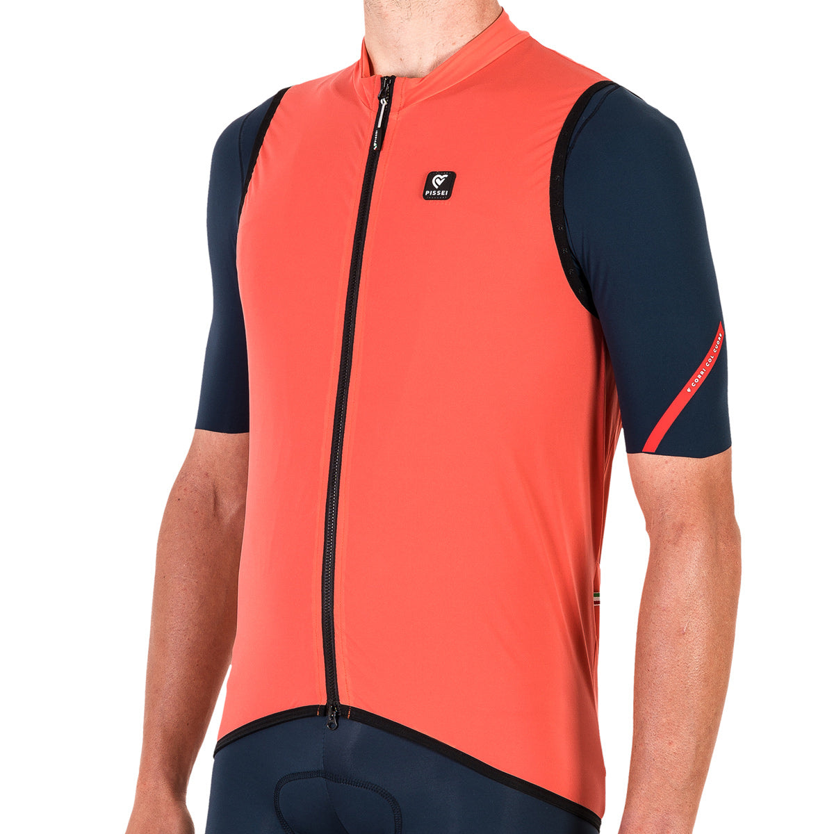 Gilet antivento Pissei Primapelle - Arancione