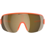 Poc Aim sunglasses - Fluorescent orange violet gold mirror