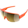 Poc Aim sunglasses - Fluorescent orange violet gold mirror