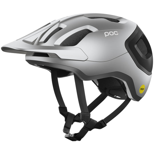 Poc Axion Race Mips radhelm - Silber
