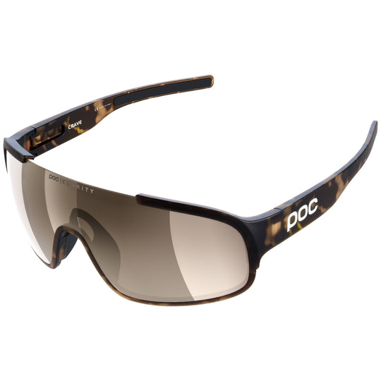 Poc Crave Clarity brille - Tortoise Brown Mirror