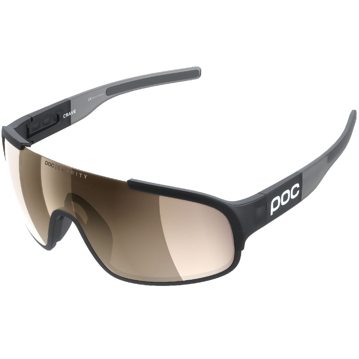 Occhiali Poc Crave Clarity - Nero grigio - N