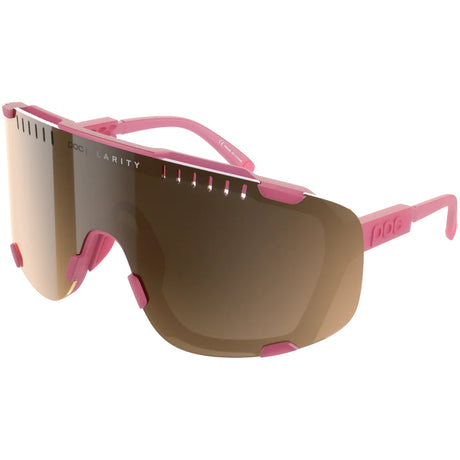 Occhiali Poc Devour - Actinium Pink Silver Mirror - L