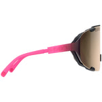 Poc Devour brille - Fluorescent Pink Uranium Black Brown Mirror