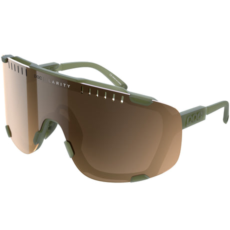 Occhiali Poc Devour - Epidote Green Brown Mirror - Q