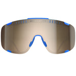 Poc Devour brille - Opal Blue Translucent Silver Mirror