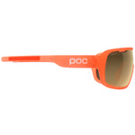 Poc DO Blade sunglasses - Fluorescent orange violet gold mirror