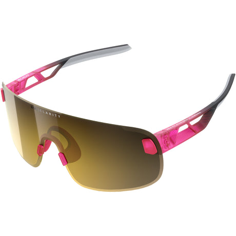 Occhiali Poc Elicit - Fluo pink violet gold mirror - M
