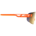 Poc Elicit sunglasses - Fluorescent Orange Violet Silver Mirror