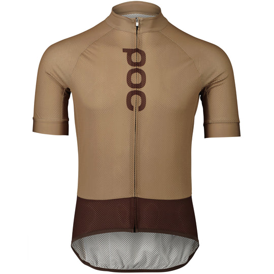 Maillot Poc Essential Road Logo - Marron