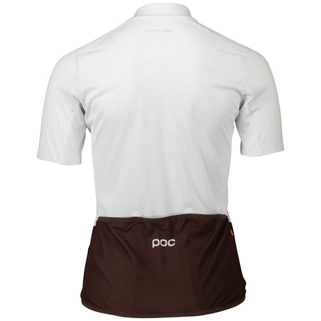 Maglia donna Poc Essential Road Logo - Bianco marrone - G
