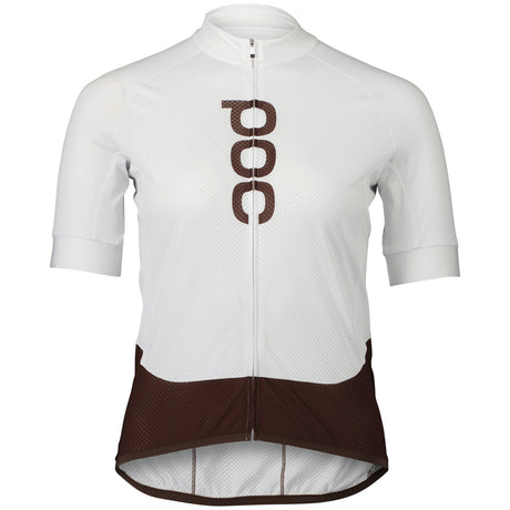 Maglia donna Poc Essential Road Logo - Bianco marrone - F