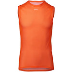 Maglia intima senza maniche Poc Essential Layer Vest - Arancio